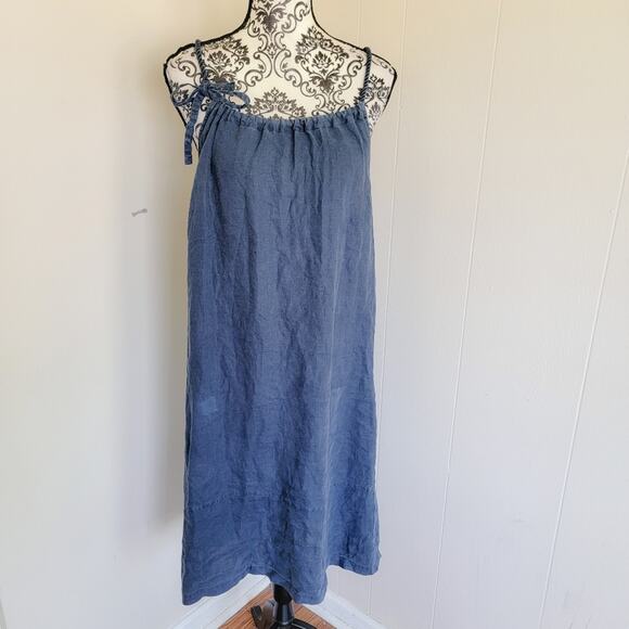 Tommy Bahama Sleeveless Linen Midi Dress - Picture 1 of 3